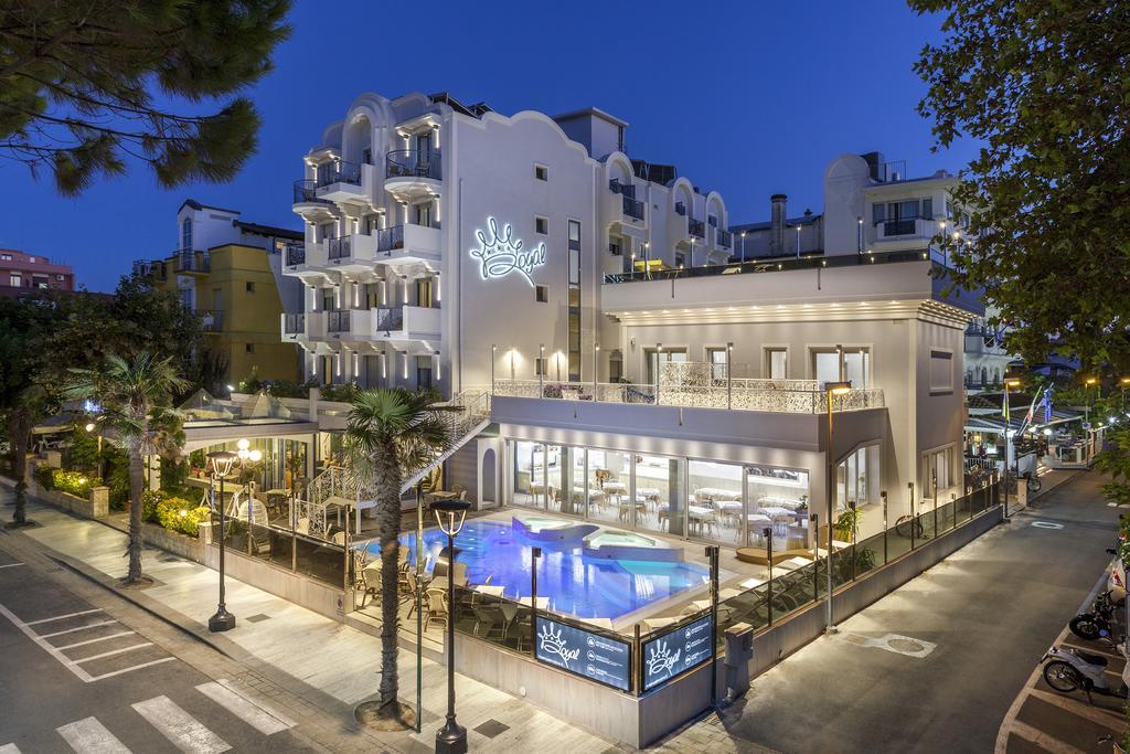 Royal Boutique Hotel Riccione Exteriör bild